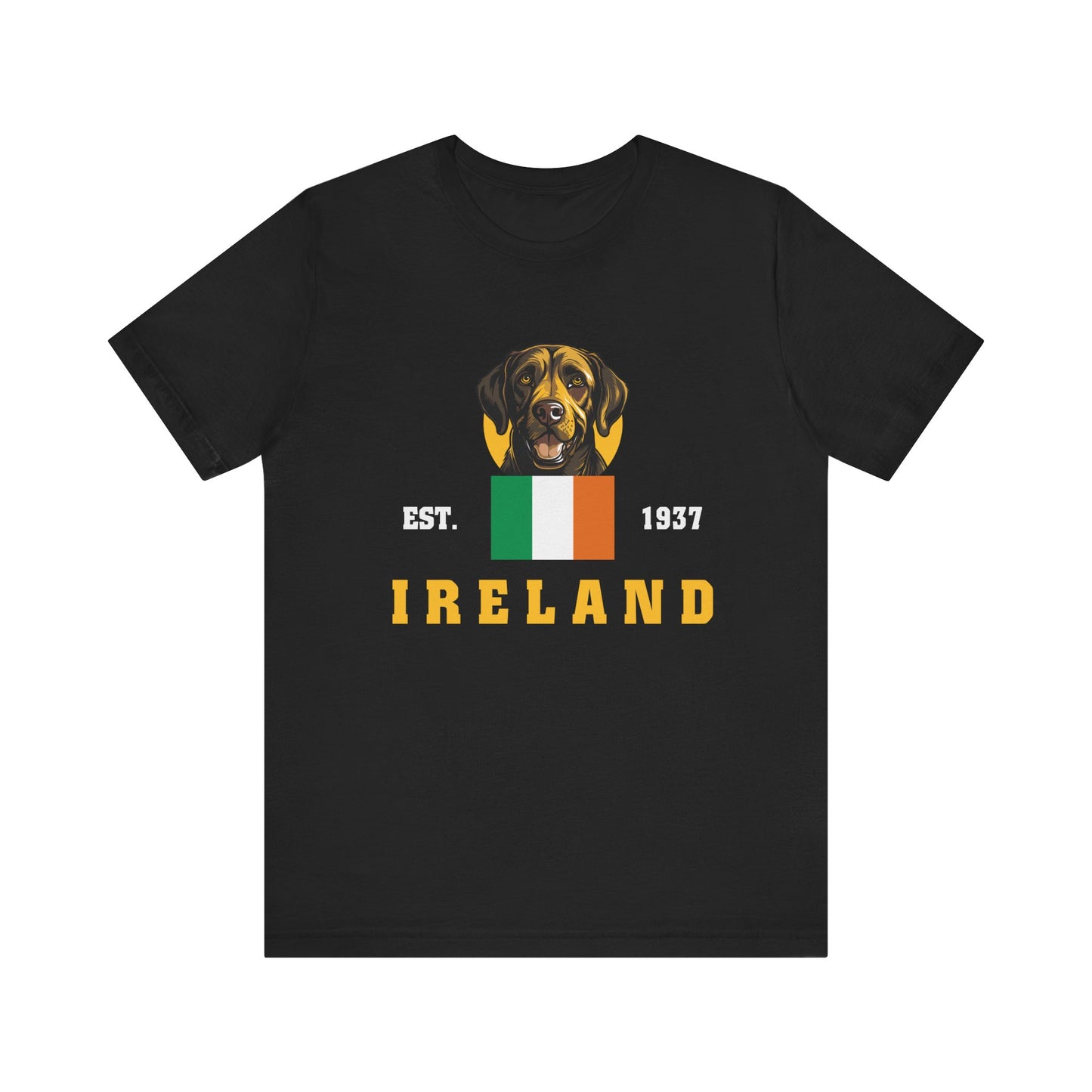 Irish Shirt, Irish Flag T-Shirt, Unisex, With Your Lovely Dog