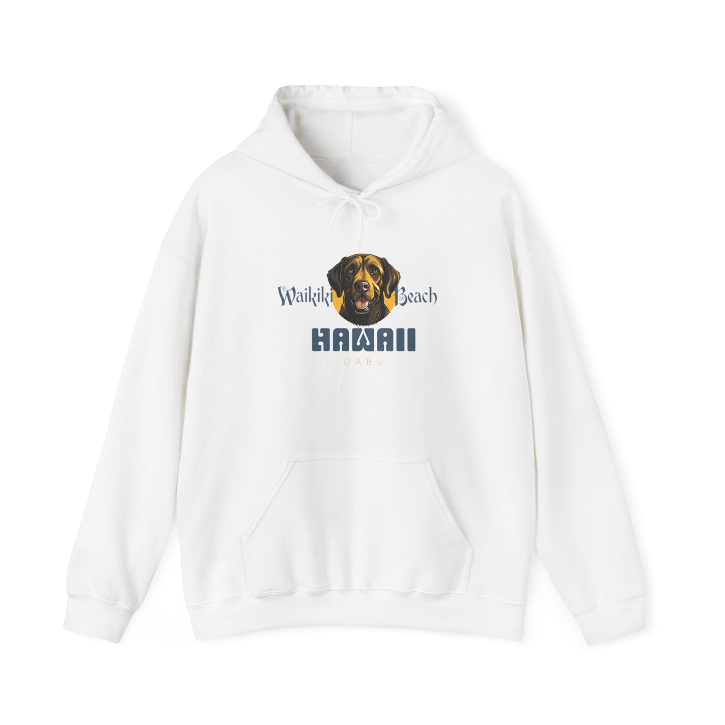 Labrador Hoodie - Hawaii Beach - Unisex Heavy Blend™ Sweatshirt