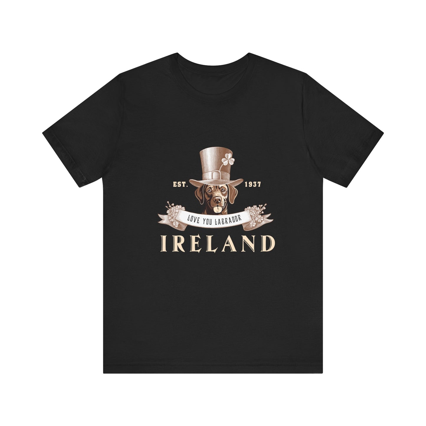 St. Patrick's Day Dog Lover Tee - Enjoy Your Labrador Ireland