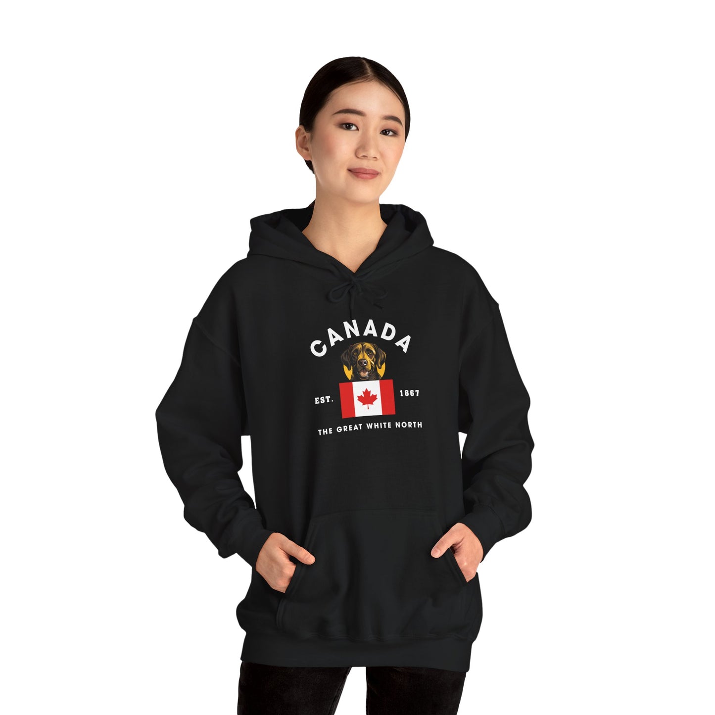 Canada Great White North Hoodie | Unisex Heavy Blend™ Sweatshirt