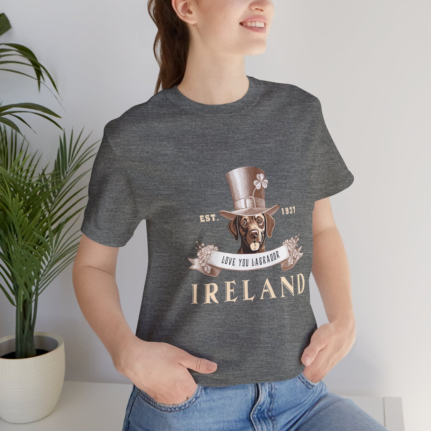 St. Patrick's Day Dog Lover Tee - Enjoy Your Labrador Ireland