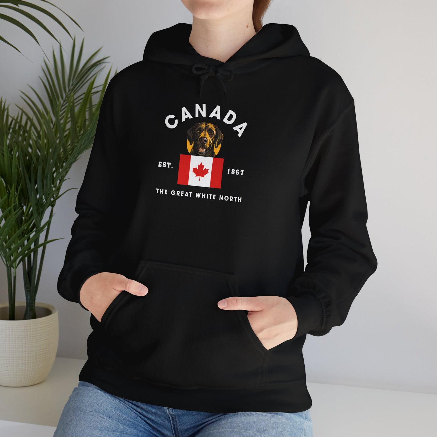 Canada Great White North Hoodie | Unisex Heavy Blend™ Sweatshirt