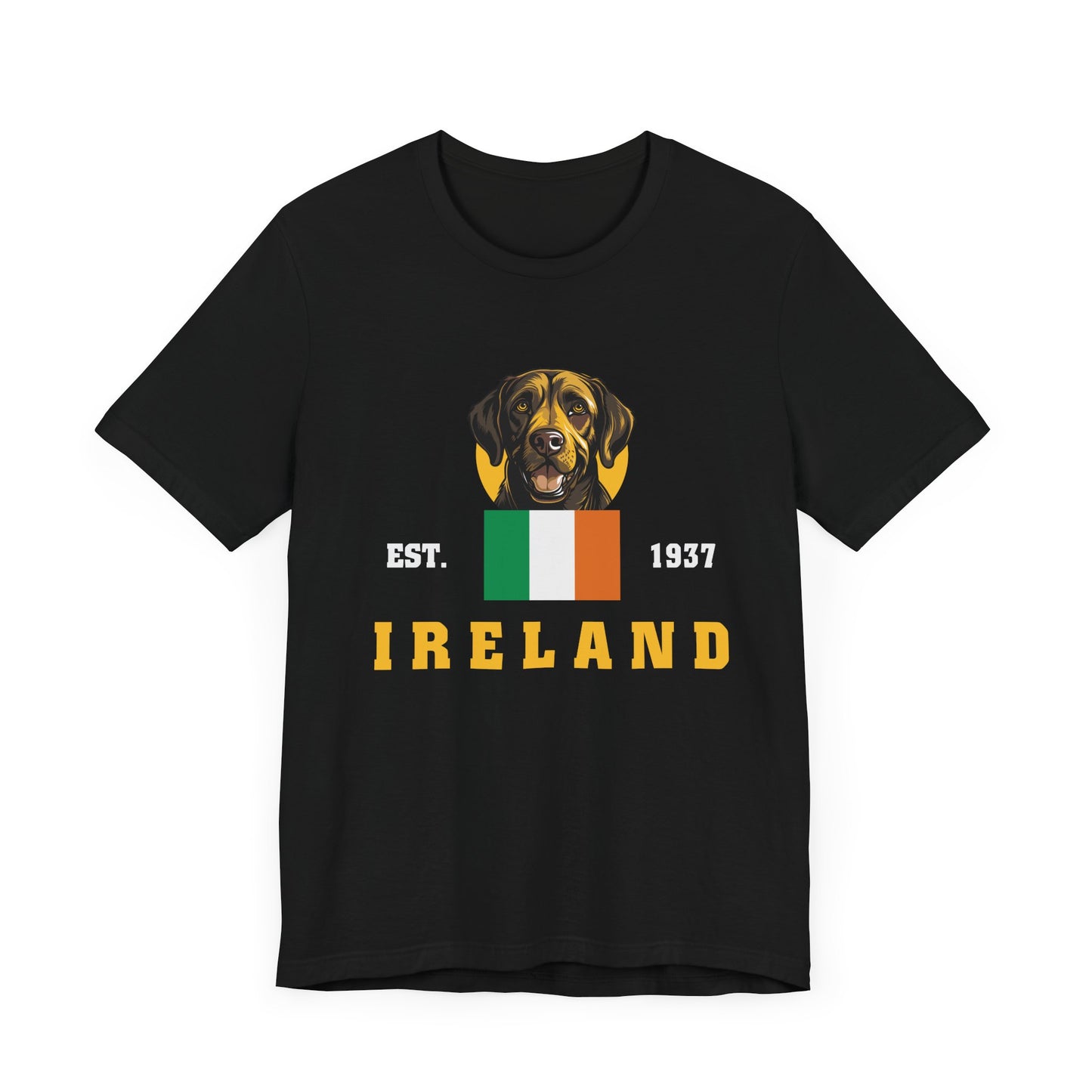 Irish Shirt, Irish Flag T-Shirt, Unisex, With Your Lovely Dog