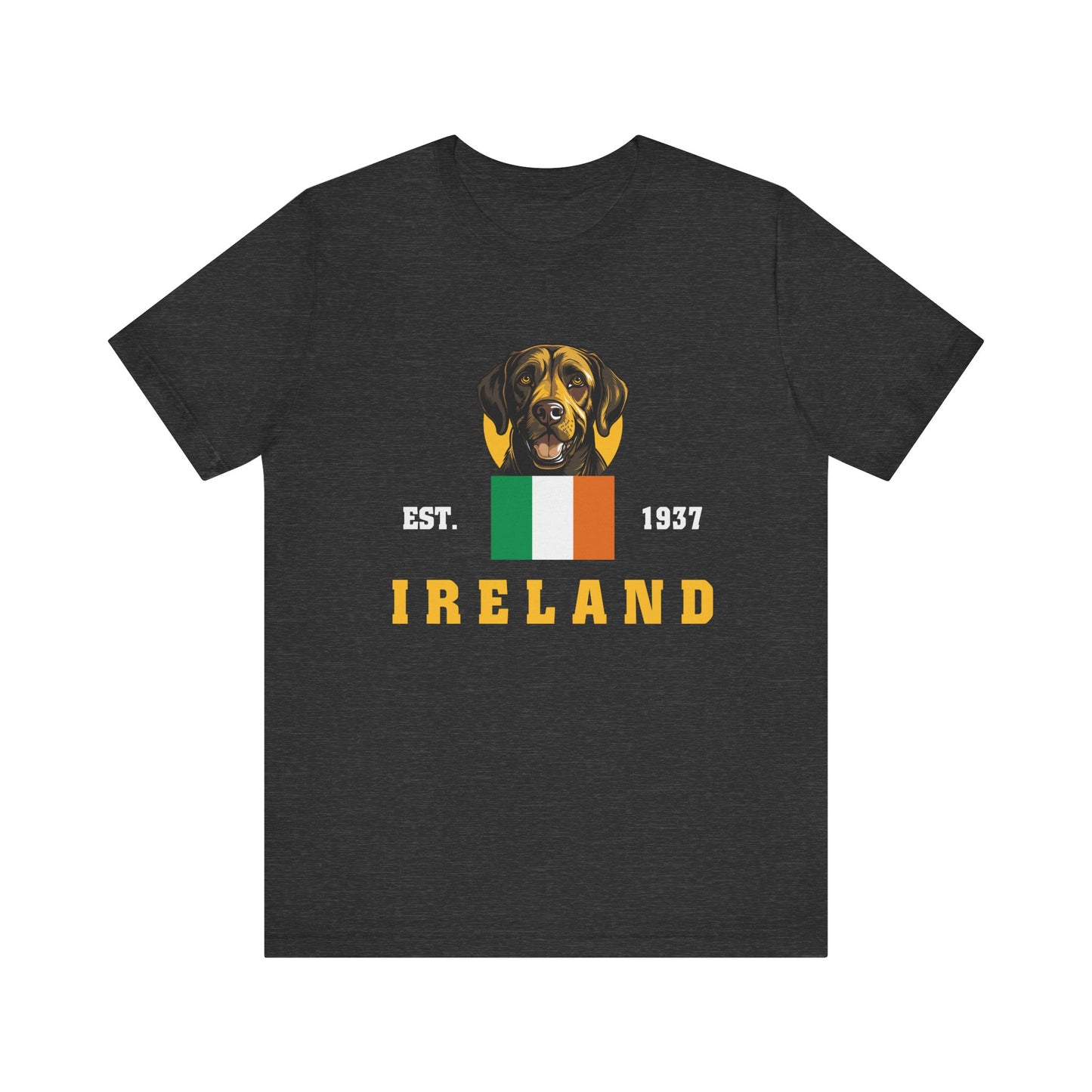 Irish Shirt, Irish Flag T-Shirt, Unisex, With Your Lovely Dog