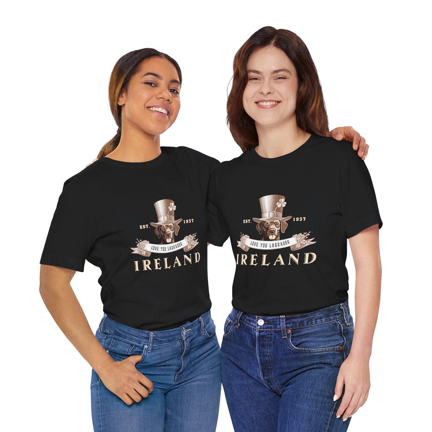 St. Patrick's Day Dog Lover Tee - Enjoy Your Labrador Ireland