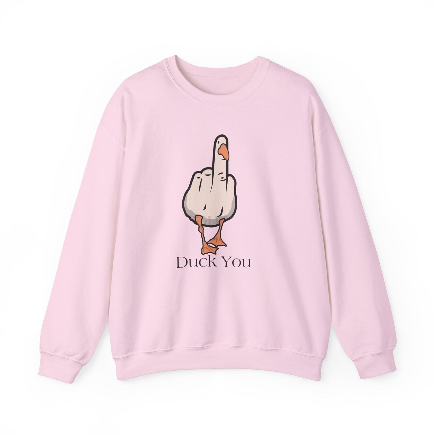 Funny Duck You Sweatshirt - Unisex Heavy Blend Crewneck